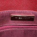 BURBERRY Nova Check Shoulder Bag Canvas Beige Gold Auth 93198-18