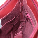 BURBERRY Nova Check Shoulder Bag Canvas Beige Gold Auth 93198-20