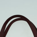 BURBERRY Nova Check Shoulder Bag Canvas Beige Gold Auth 93198-8