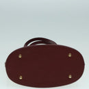 BURBERRY Nova Check Shoulder Bag Canvas Beige Gold Auth 93198-5