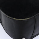 GUCCI Bamboo Handtasche Wildleder 2-Wege Schwarz Gold 001 123 1577 Auth 93210-14