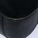 GUCCI Bamboo Handtasche Wildleder 2-Wege Schwarz Gold 001 123 1577 Auth 93210-15