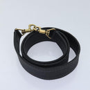 GUCCI Bamboo Hand Bag Suede 2way Black Gold 001 123 1577 Auth 93210-20