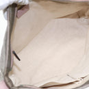 GUCCI GG Canvas Shoulder Bag Nylon Gray Silver 314529 Auth 93218-11