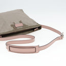 GUCCI GG Canvas Shoulder Bag Nylon Gray Silver 314529 Auth 93218-7