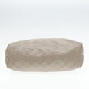 GUCCI GG Canvas Shoulder Bag Nylon Gray Silver 314529 Auth 93218-5