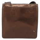 CHANEL Schoudertas Leer Brons Goud CC Auth 93241-2