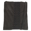 HERMES Shoulder Pouch Canvas Gray Auth 93263-1