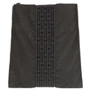 HERMES Shoulder Pouch Canvas Gray Auth 93263-13