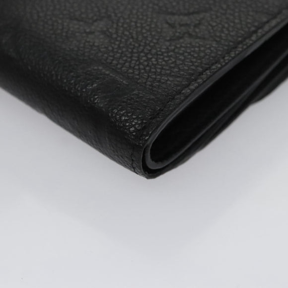 LOUIS VUITTON Monogram Empreinte Portefeuille Arianne Wallet M64148 Auth 93269