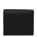 LOUIS VUITTON Monogram Empreinte Portefeuille Arianne Wallet M64148 Auth 93269-2