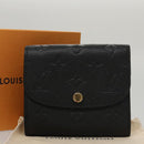 LOUIS VUITTON Monogram Empreinte Portefeuille Arianne Wallet M64148 Auth 93269-12