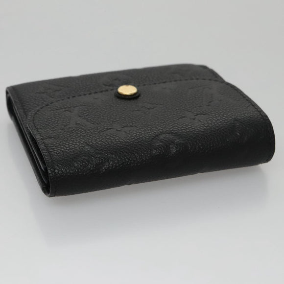 LOUIS VUITTON Monogram Empreinte Portefeuille Arianne Wallet M64148 Auth 93269