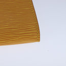 LOUIS VUITTON Epi Pochette Accessoires Pouch Yellow M52989 LV Auth 93274V-16