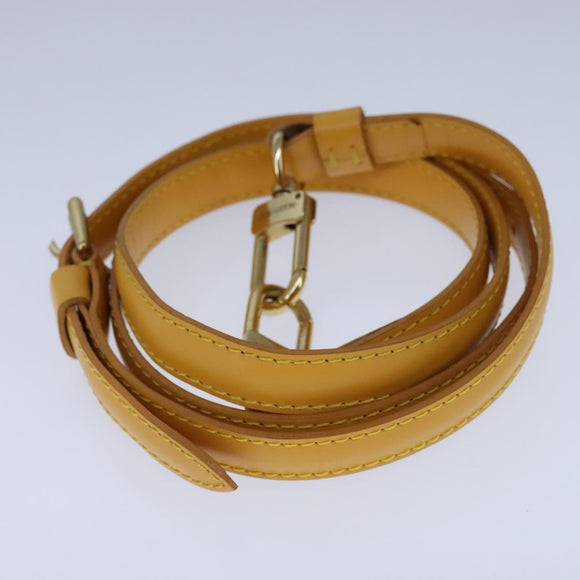 LOUIS VUITTON Epi Pochette Accessoires Pouch Yellow M52989 LV Auth 93274V