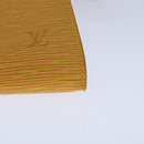 LOUIS VUITTON Epi Pochette Accessoires Pouch Yellow M52989 LV Auth 93274V-14