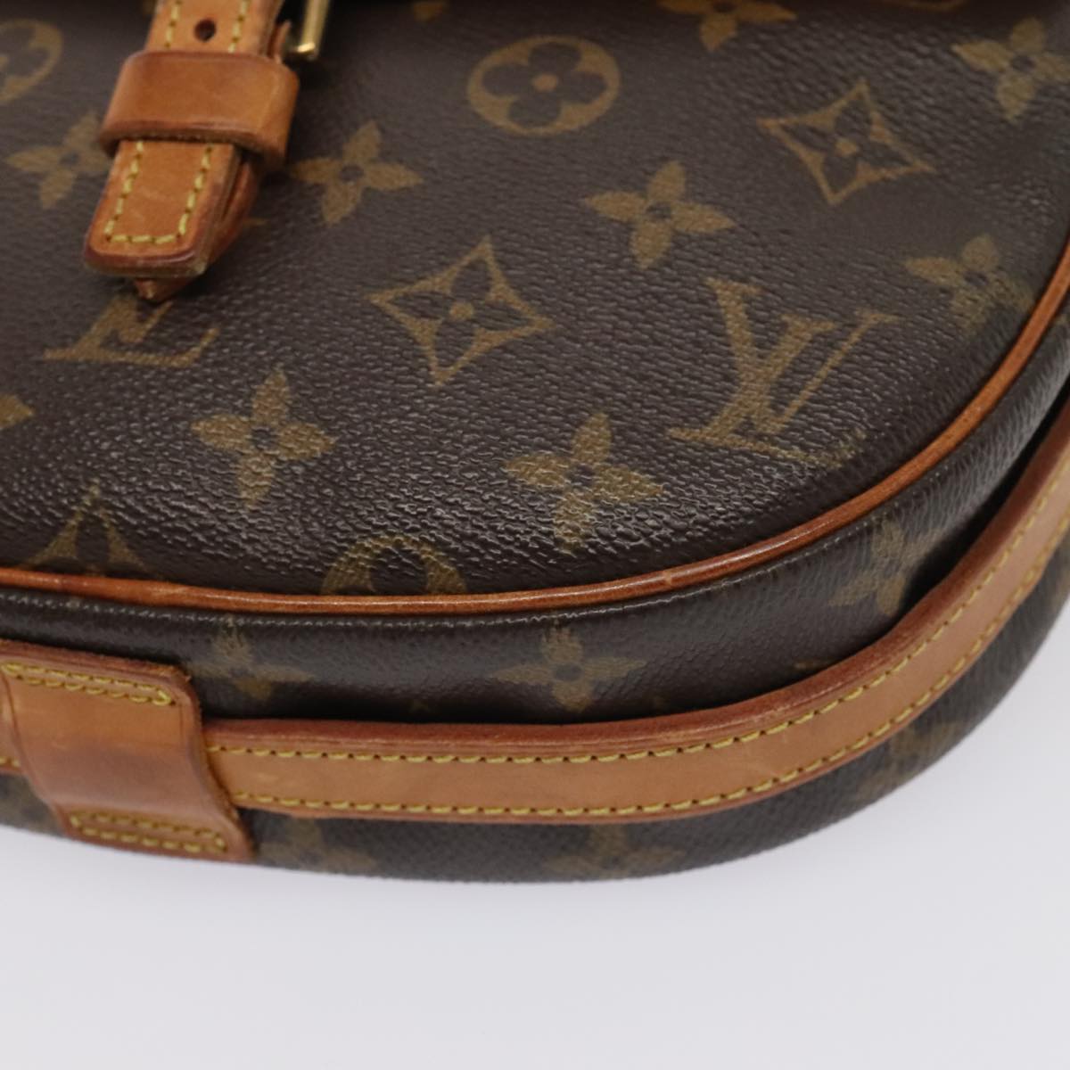 LOUIS VUITTON Monogram Jeune Fille PM Shoulder Bag M51227 LV Auth 93292