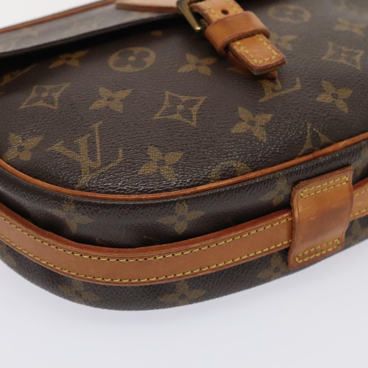 LOUIS VUITTON Monogram Jeune Fille PM Shoulder Bag M51227 LV Auth 93292