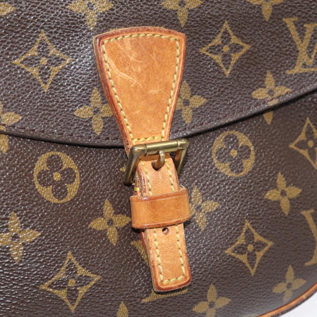 LOUIS VUITTON Monogram Jeune Fille PM Shoulder Bag M51227 LV Auth 93292