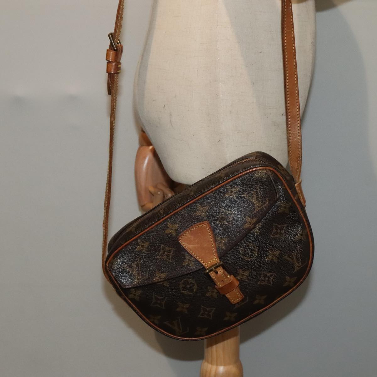 LOUIS VUITTON Monogram Jeune Fille PM Shoulder Bag M51227 LV Auth 93292