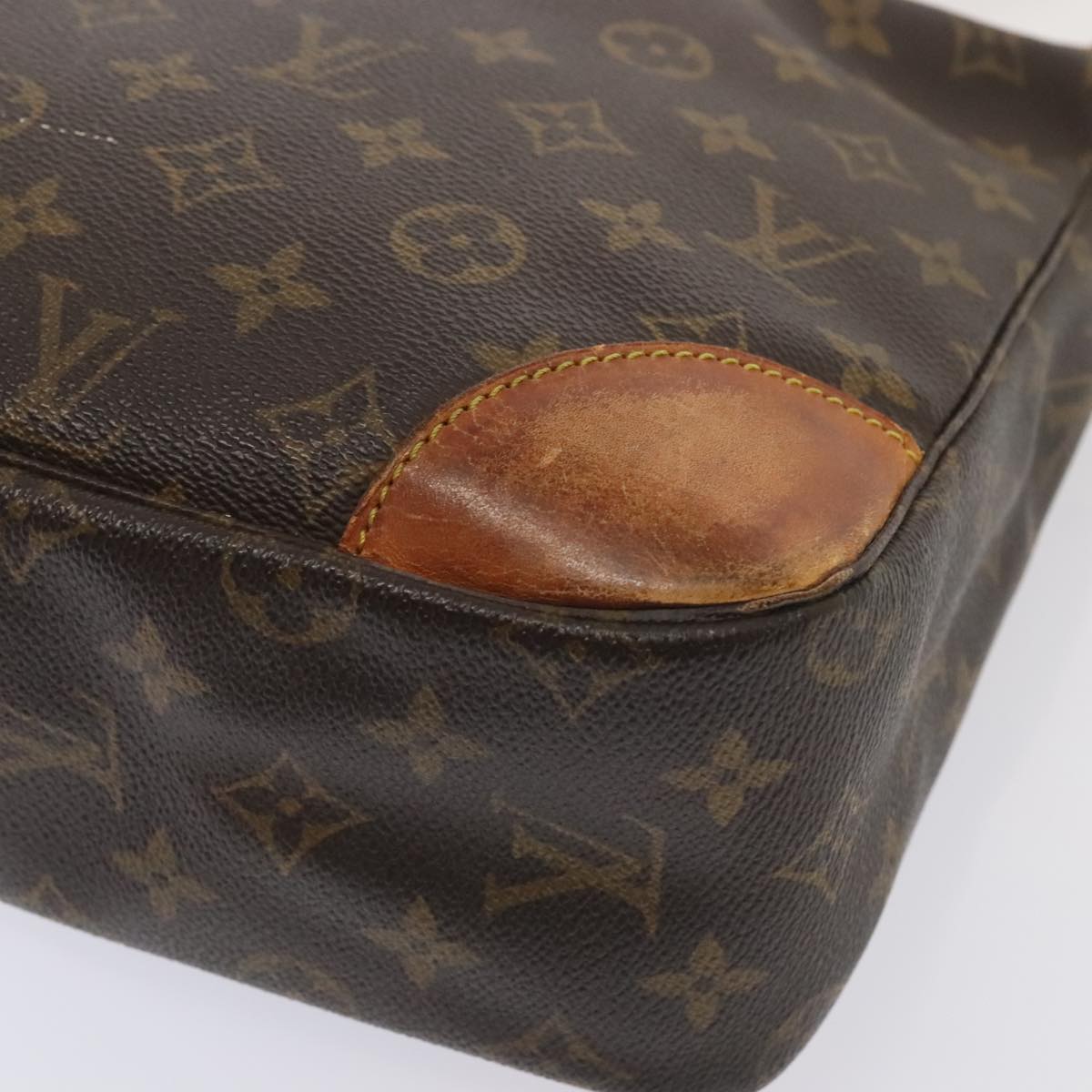 LOUIS VUITTON Monogram Boulogne 30 Shoulder Bag M51265 LV Auth 93321