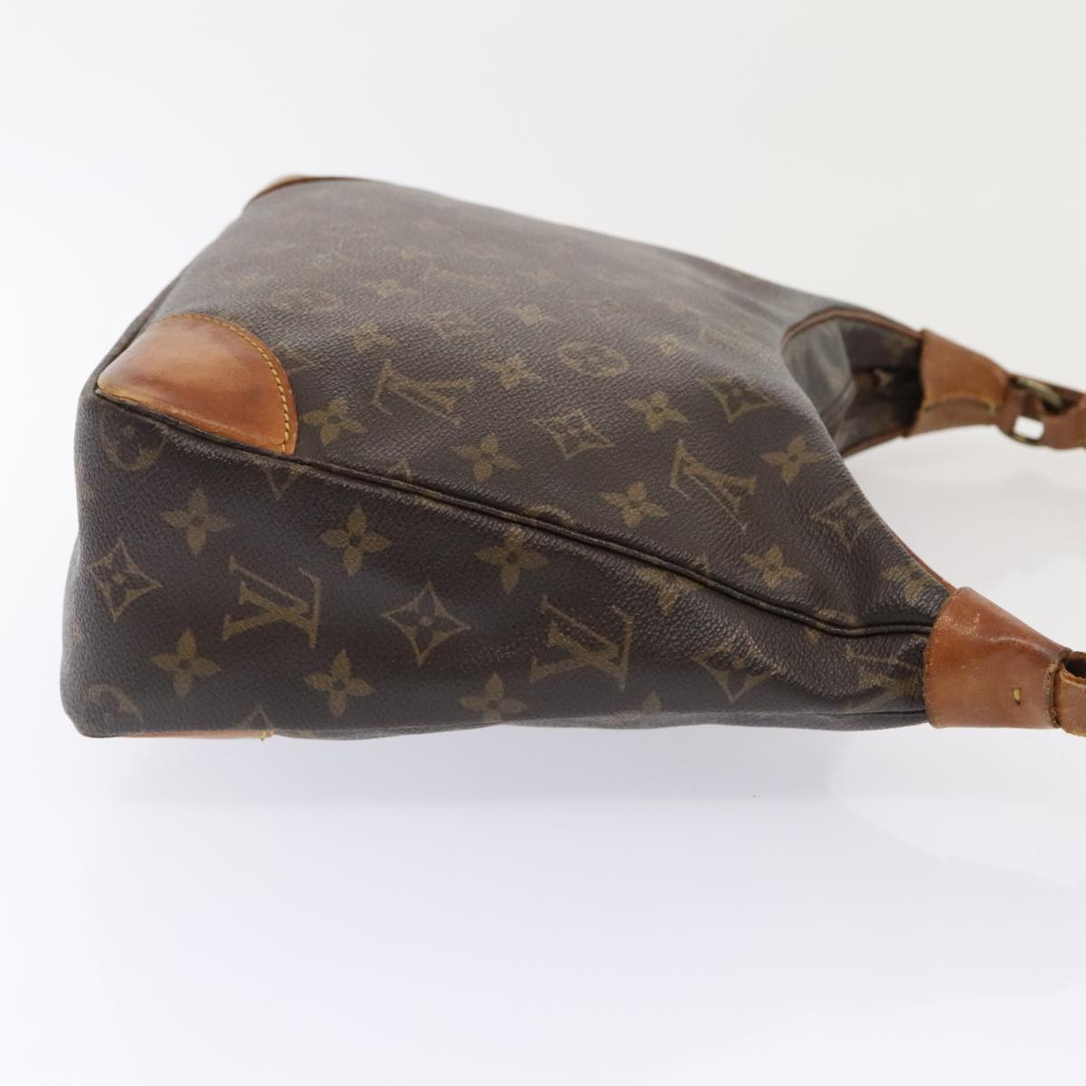 LOUIS VUITTON Monogram Boulogne 30 Shoulder Bag M51265 LV Auth 93321