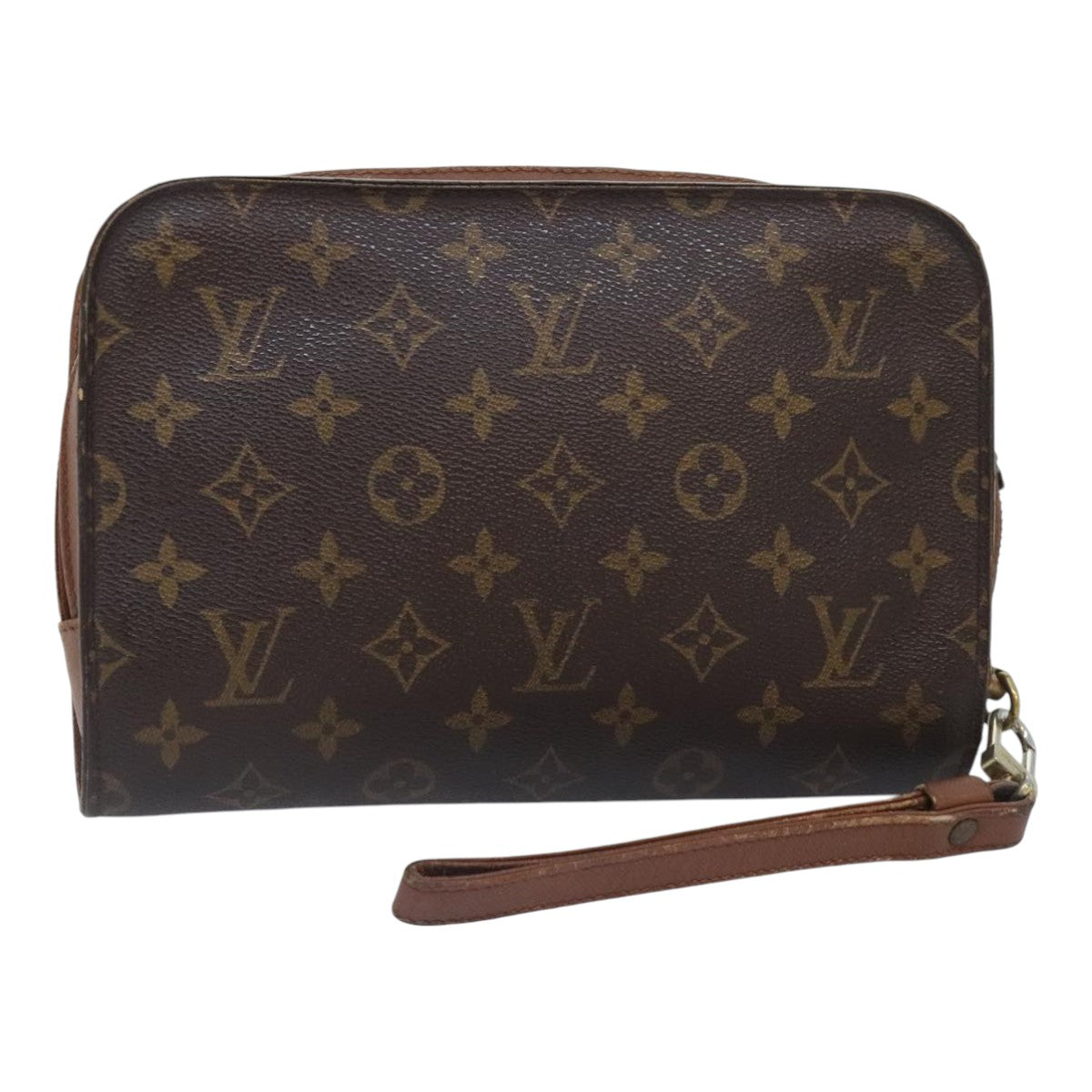 LOUIS VUITTON Monogram Orsay Clutch Bag M51790 LV Auth 93360