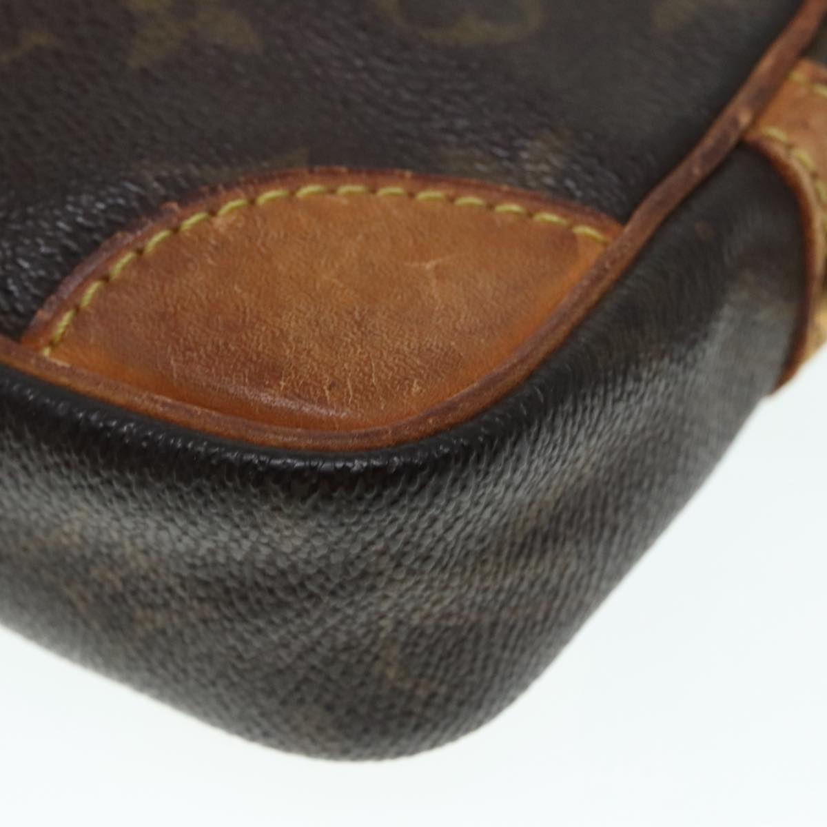 LOUIS VUITTON Monogram Marly Dragonne PM Clutch Bag M51827 LV Auth 93402