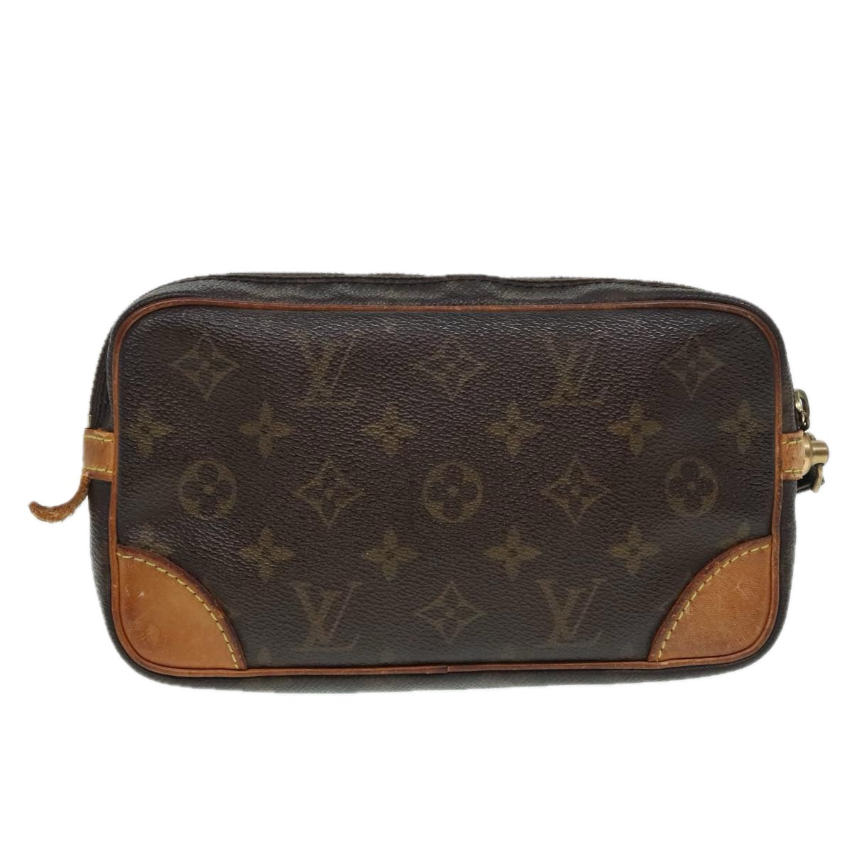 LOUIS VUITTON Monogram Marly Dragonne PM Clutch Bag M51827 LV Auth 93402 - 0