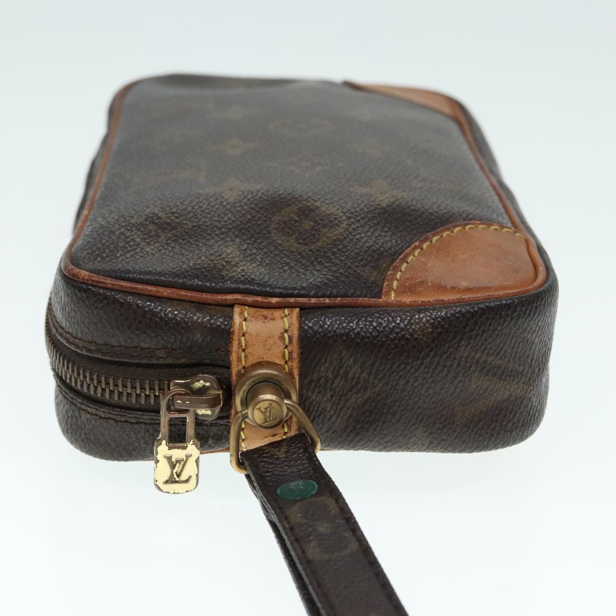 LOUIS VUITTON Monogram Marly Dragonne PM Clutch Bag M51827 LV Auth 93402