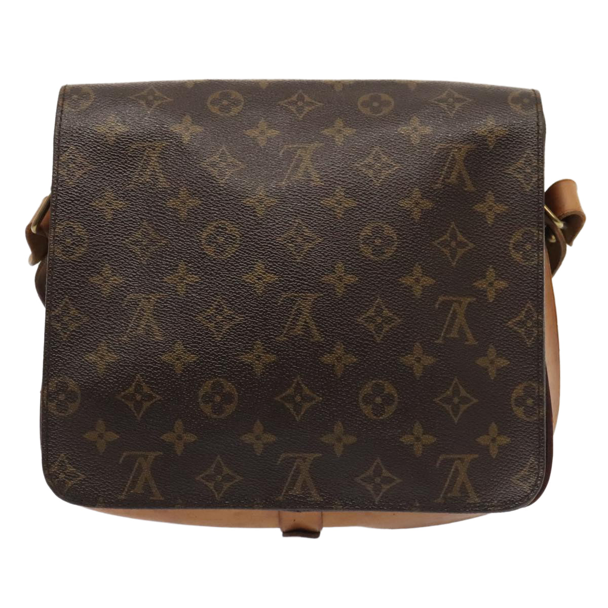 LOUIS VUITTON Monogram Cartouchiere GM Shoulder Bag M51252 LV Auth 93406 - 0