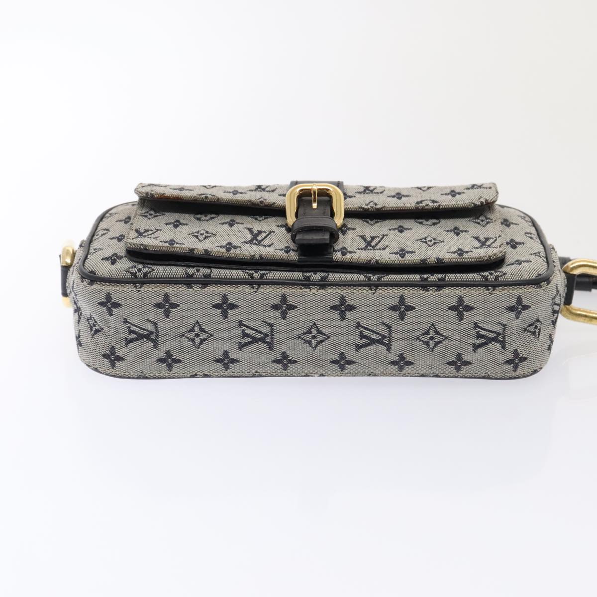 LOUIS VUITTON Monogram Mini Juliet MM Shoulder Bag Blue M92004 LV Auth 93420