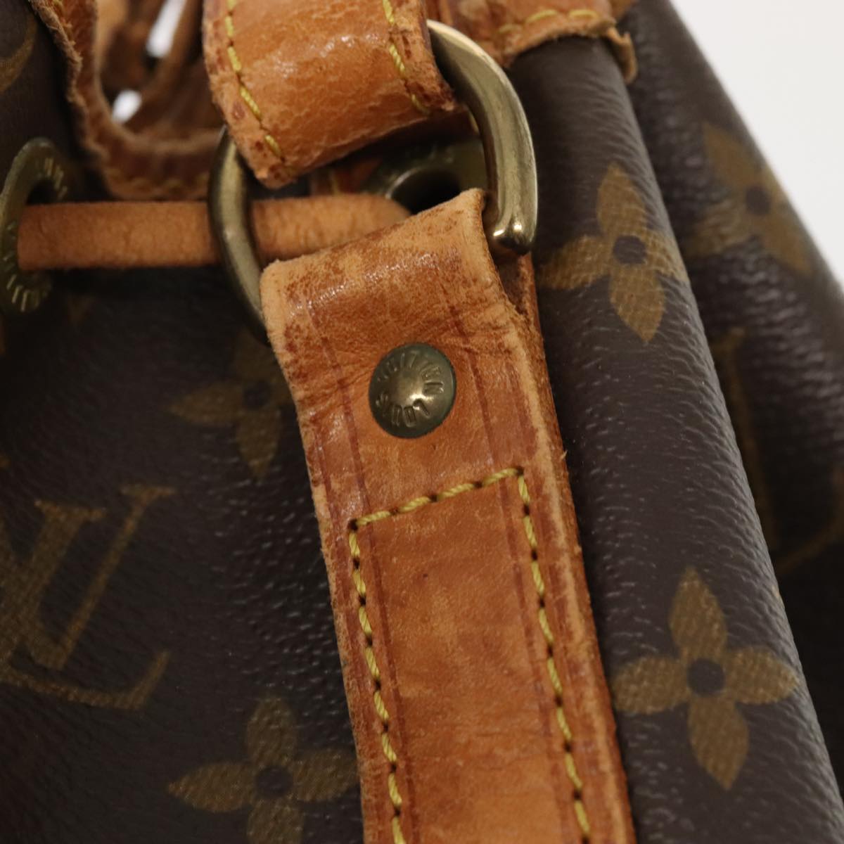 LOUIS VUITTON Monogram Noe Shoulder Bag M42224 LV Auth 93442