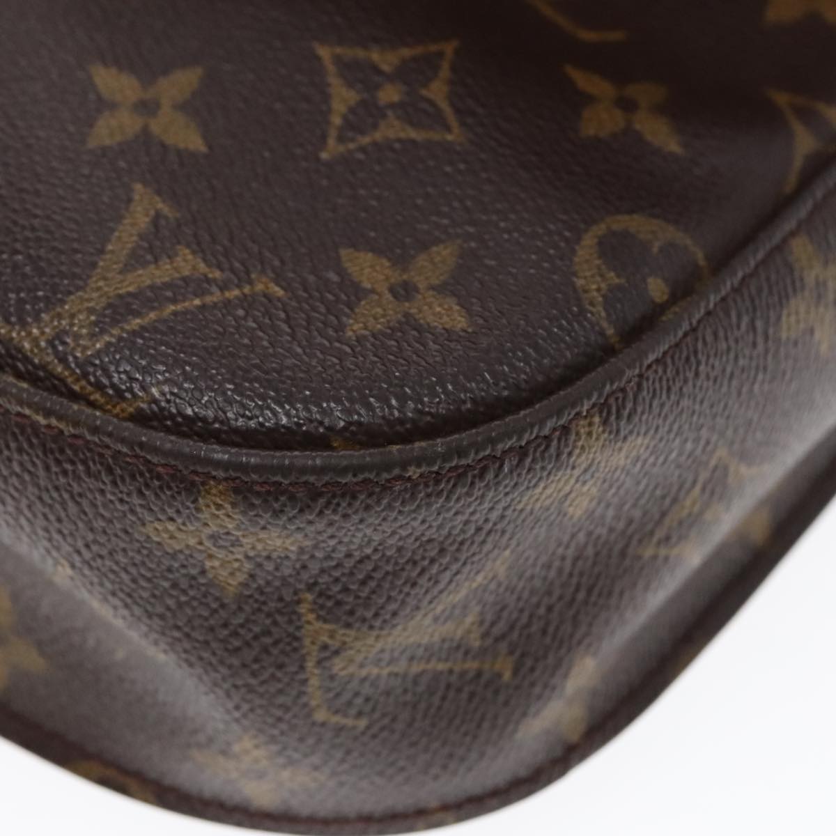 LOUIS VUITTON Monogram Saint Cloud GM Shoulder Bag M51242 LV Auth 93443