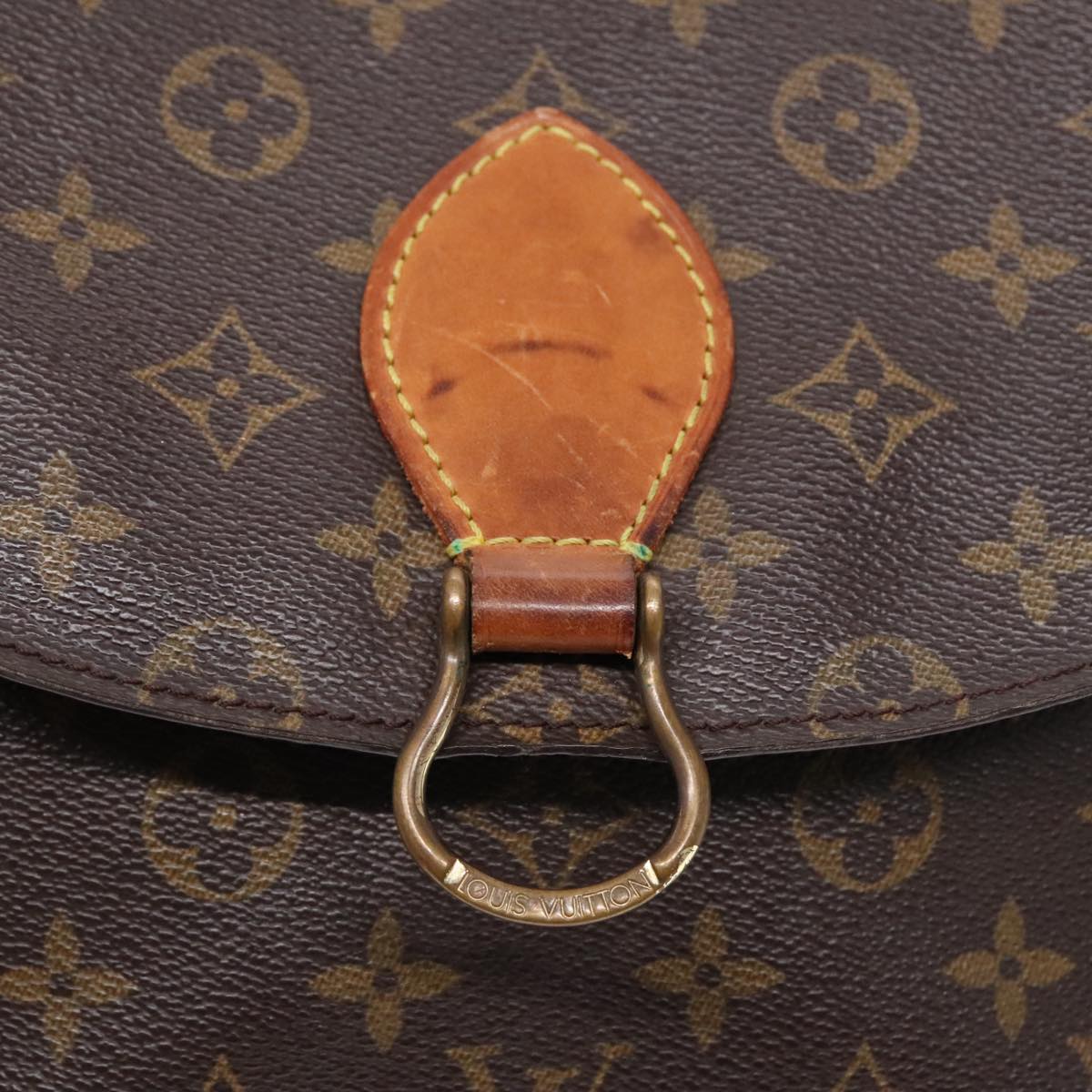 LOUIS VUITTON Monogram Saint Cloud GM Shoulder Bag M51242 LV Auth 93443