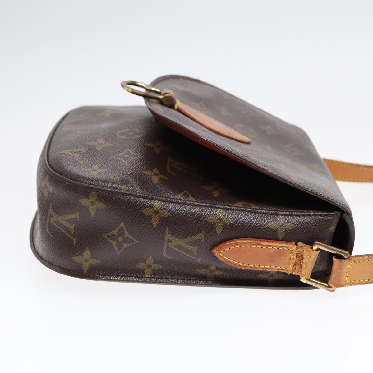 LOUIS VUITTON Monogram Saint Cloud GM Shoulder Bag M51242 LV Auth 93443