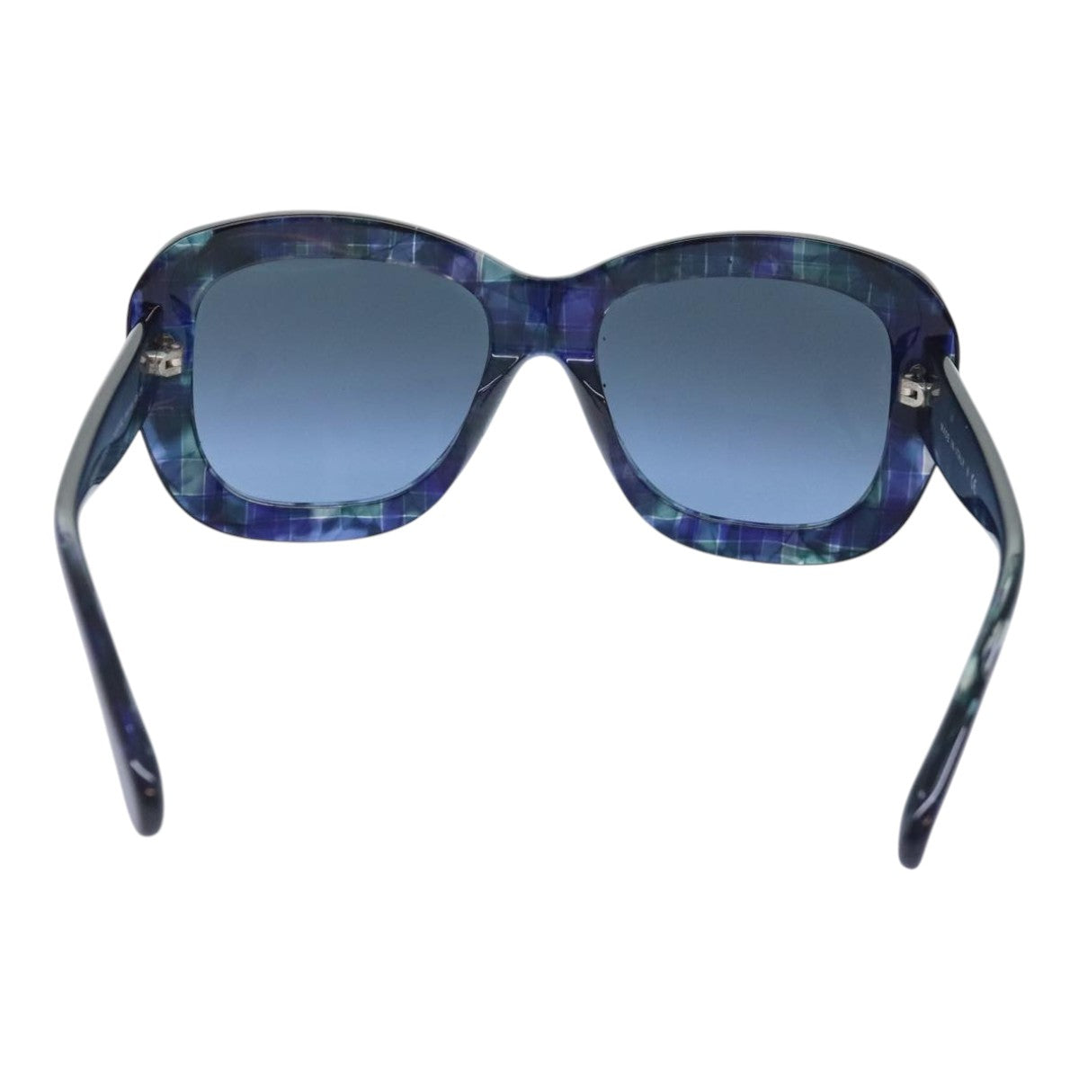 CHANEL Sunglasses plastic Navy Blue CC Auth 93459 - 0