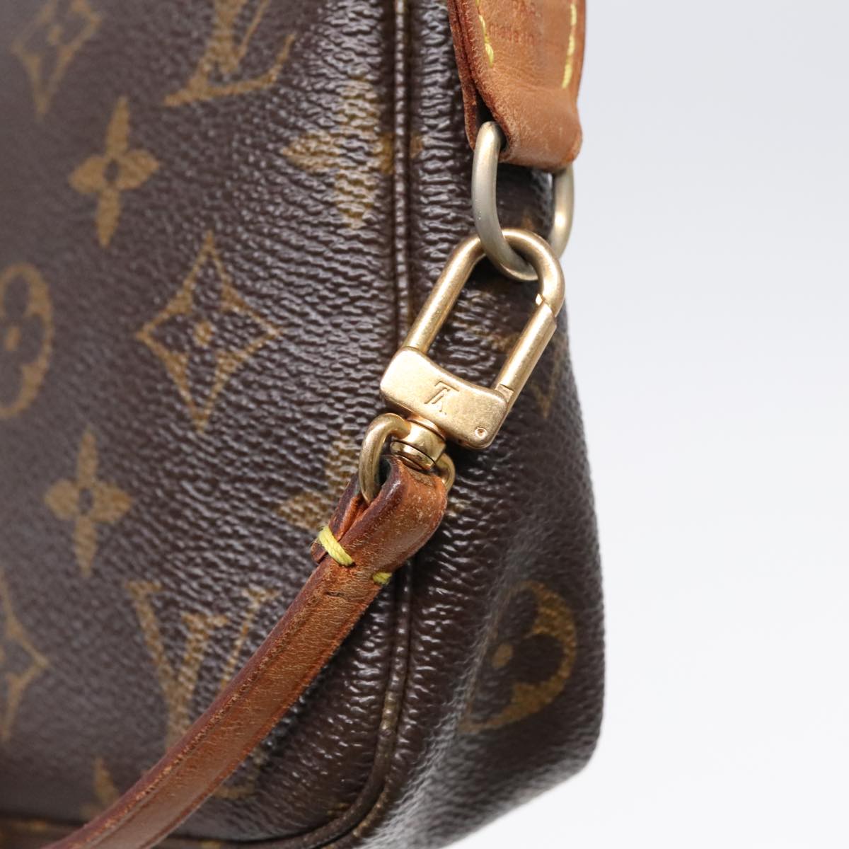 LOUIS VUITTON Monogram Pochette Accessoires Pouch M51980 LV Auth 93479