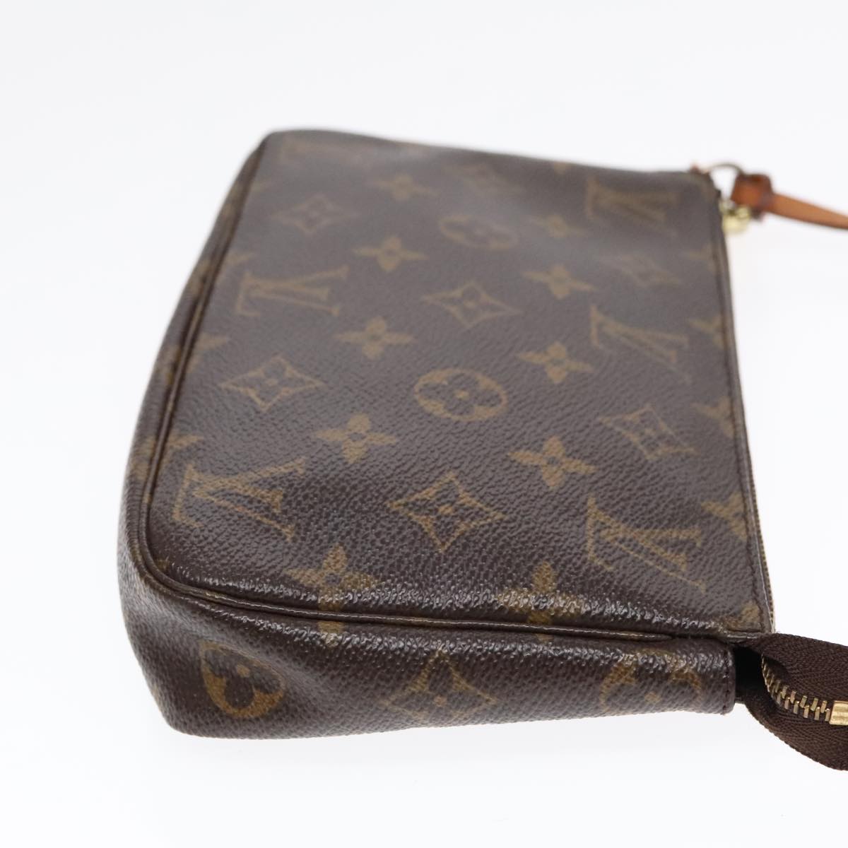 LOUIS VUITTON Monogram Pochette Accessoires Pouch M51980 LV Auth 93479