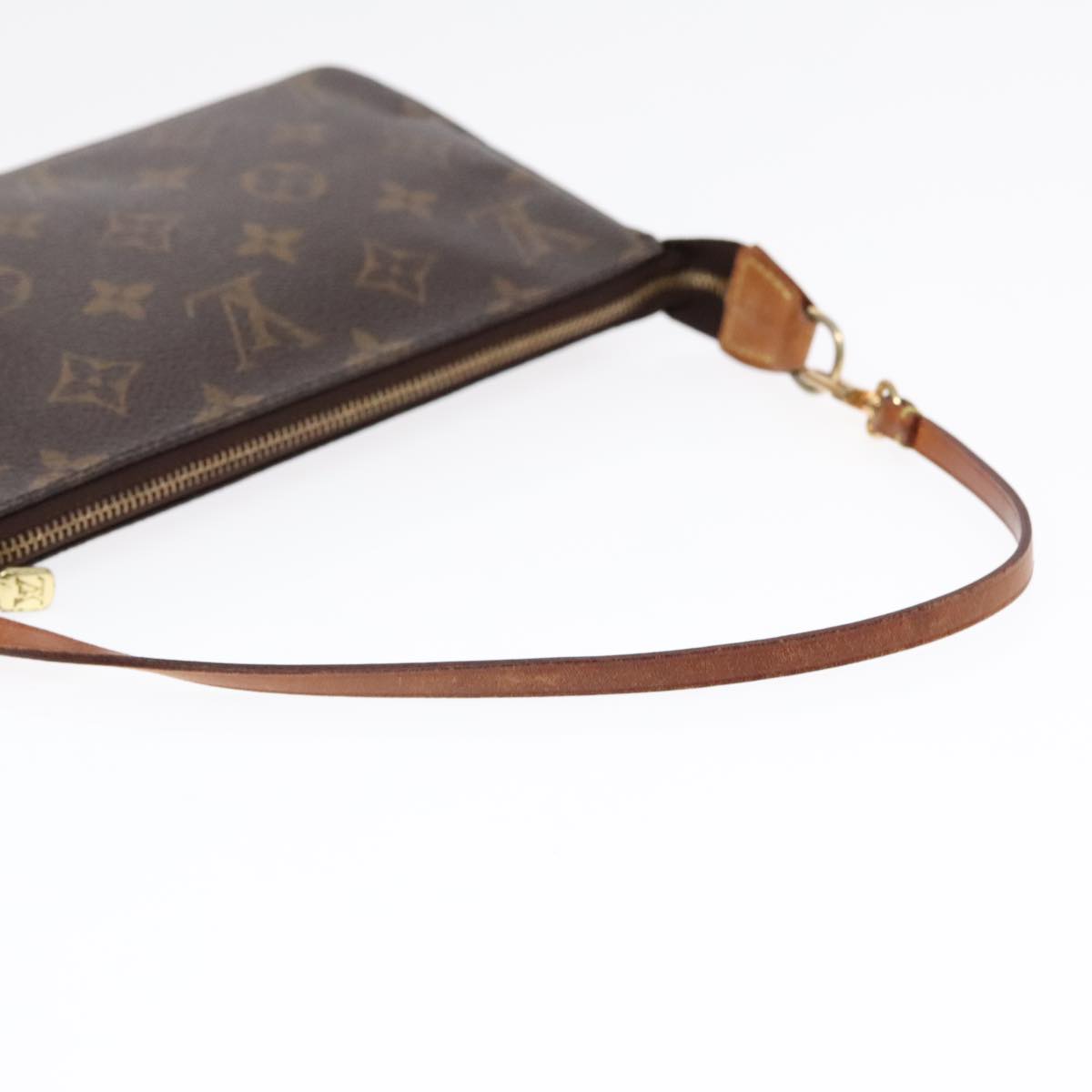 LOUIS VUITTON Monogram Pochette Accessoires Pouch M51980 LV Auth 93479