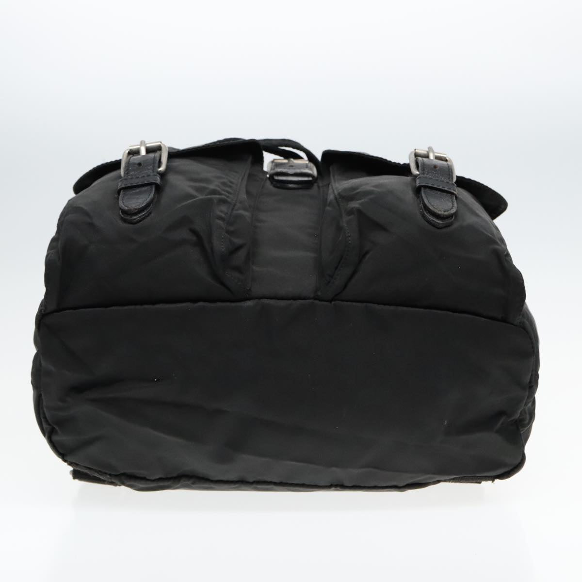 PRADA Backpack Nylon Black Auth 93486