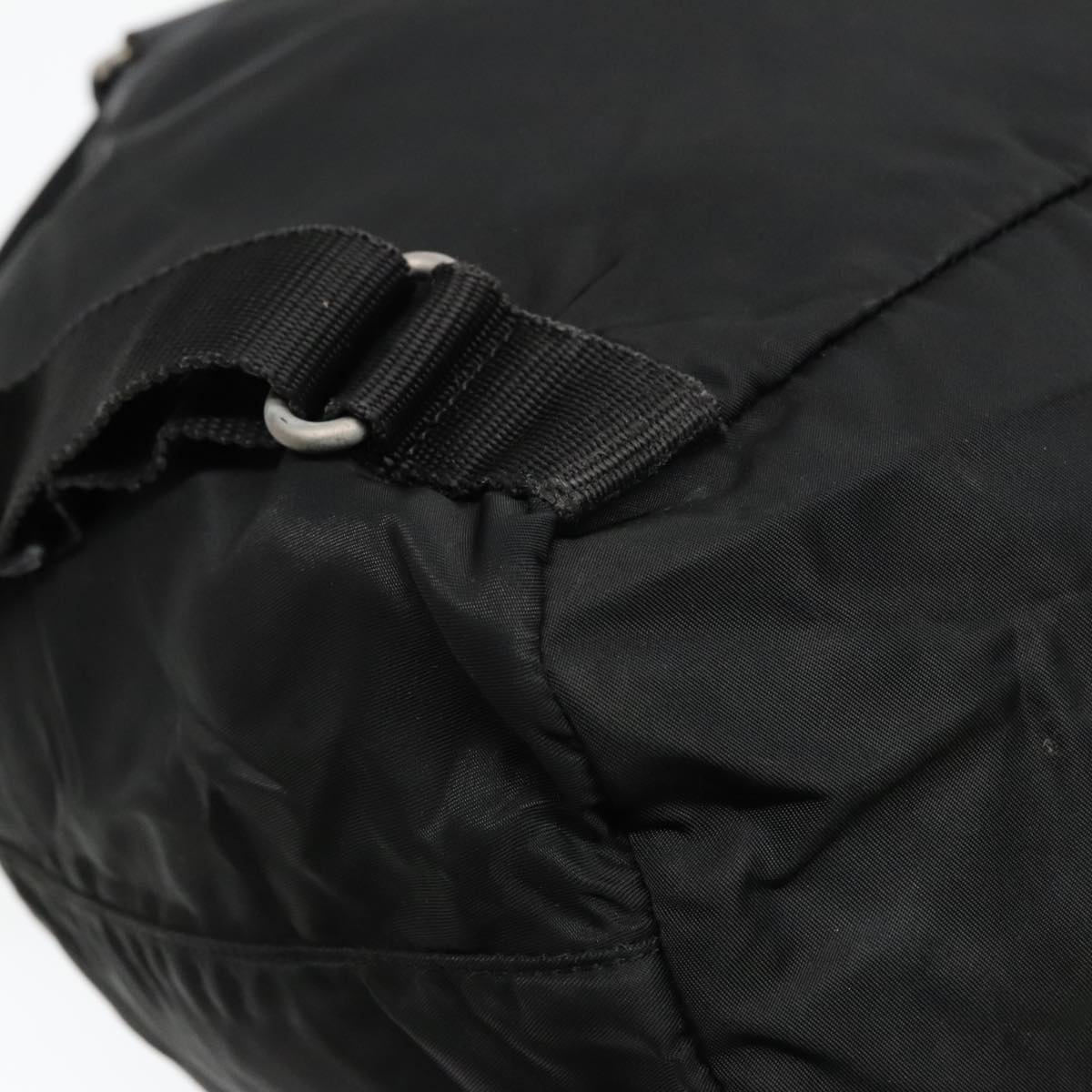 PRADA Backpack Nylon Black Auth 93486