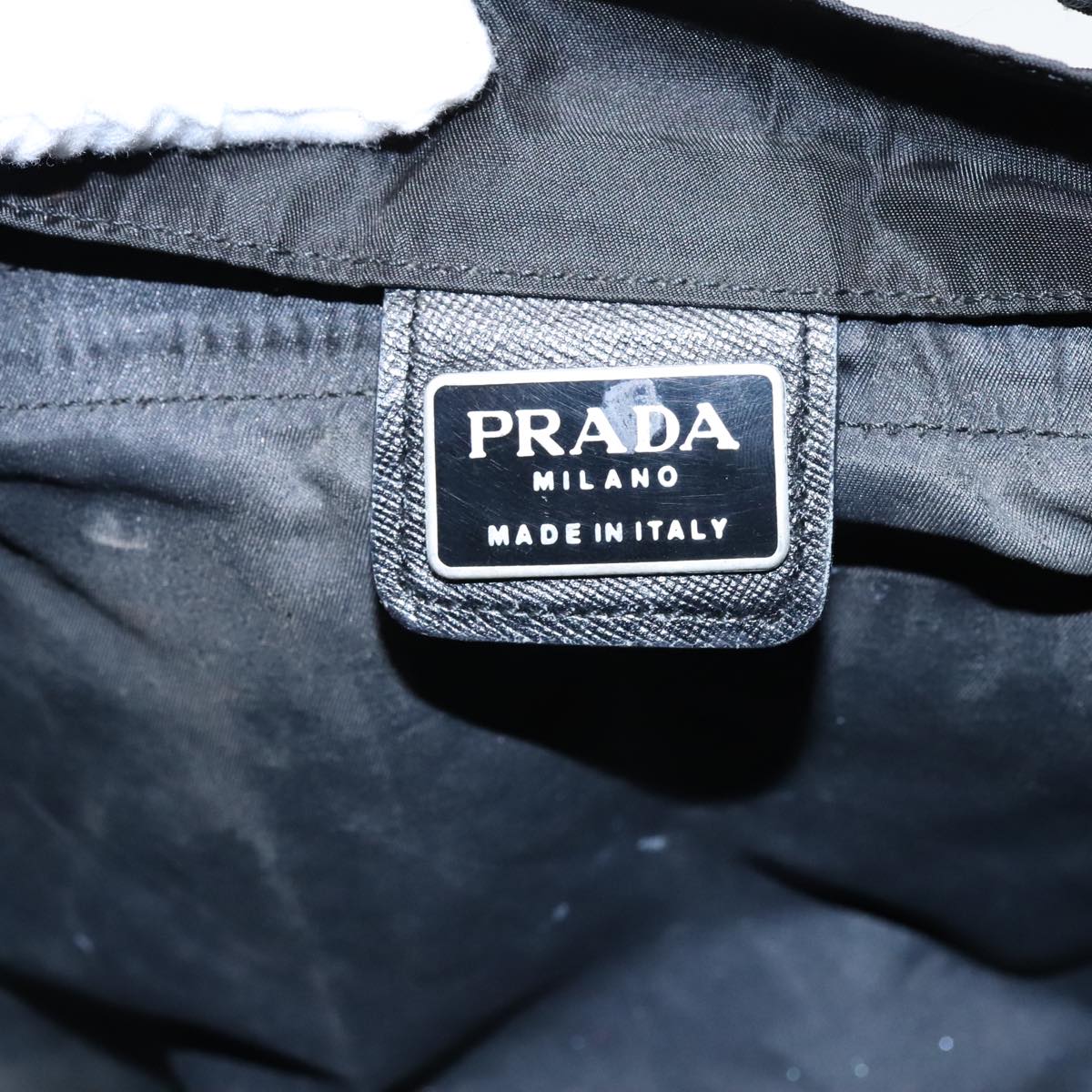 PRADA Backpack Nylon Black Auth 93486