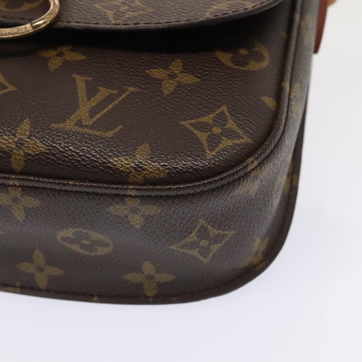 LOUIS VUITTON Monogram Saint Cloud MM Shoulder Bag M51243 LV Auth 93515