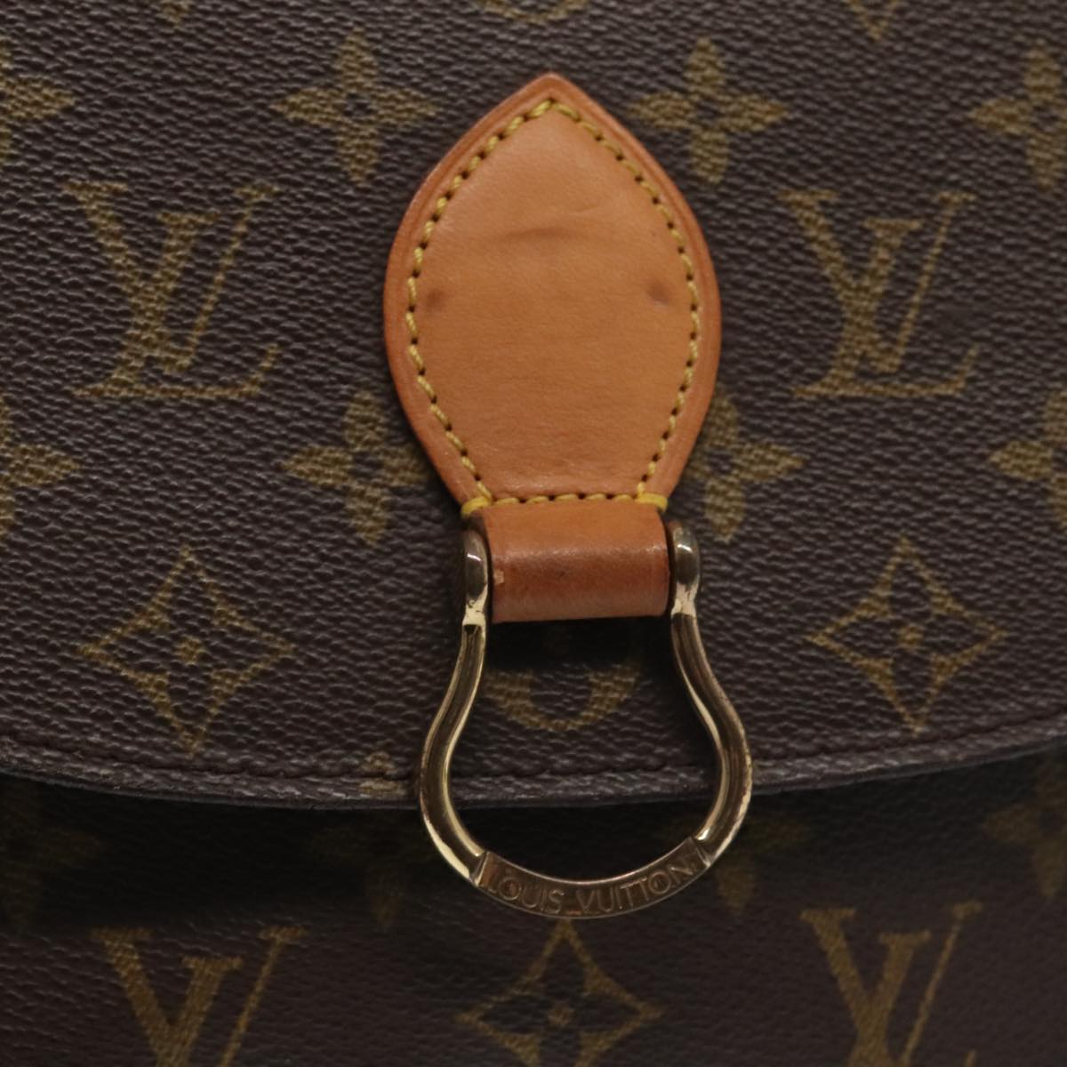 LOUIS VUITTON Monogram Saint Cloud MM Shoulder Bag M51243 LV Auth 93515