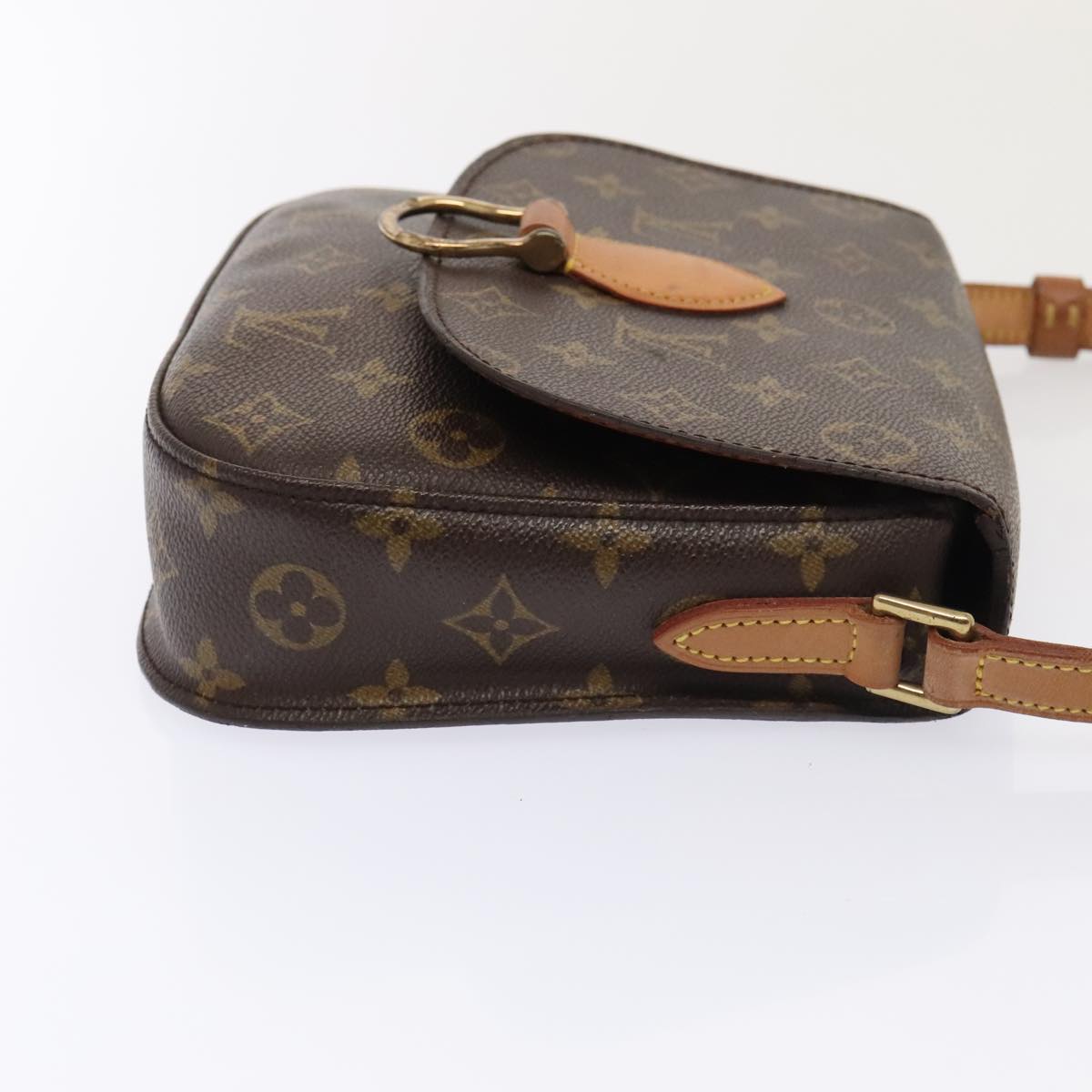 LOUIS VUITTON Monogram Saint Cloud MM Shoulder Bag M51243 LV Auth 93515