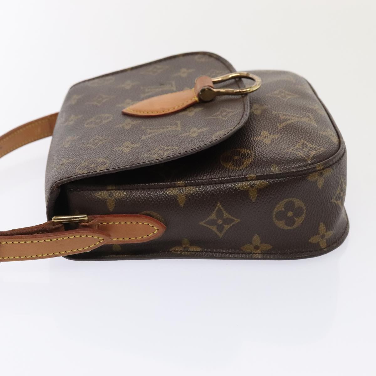 LOUIS VUITTON Monogram Saint Cloud MM Shoulder Bag M51243 LV Auth 93515