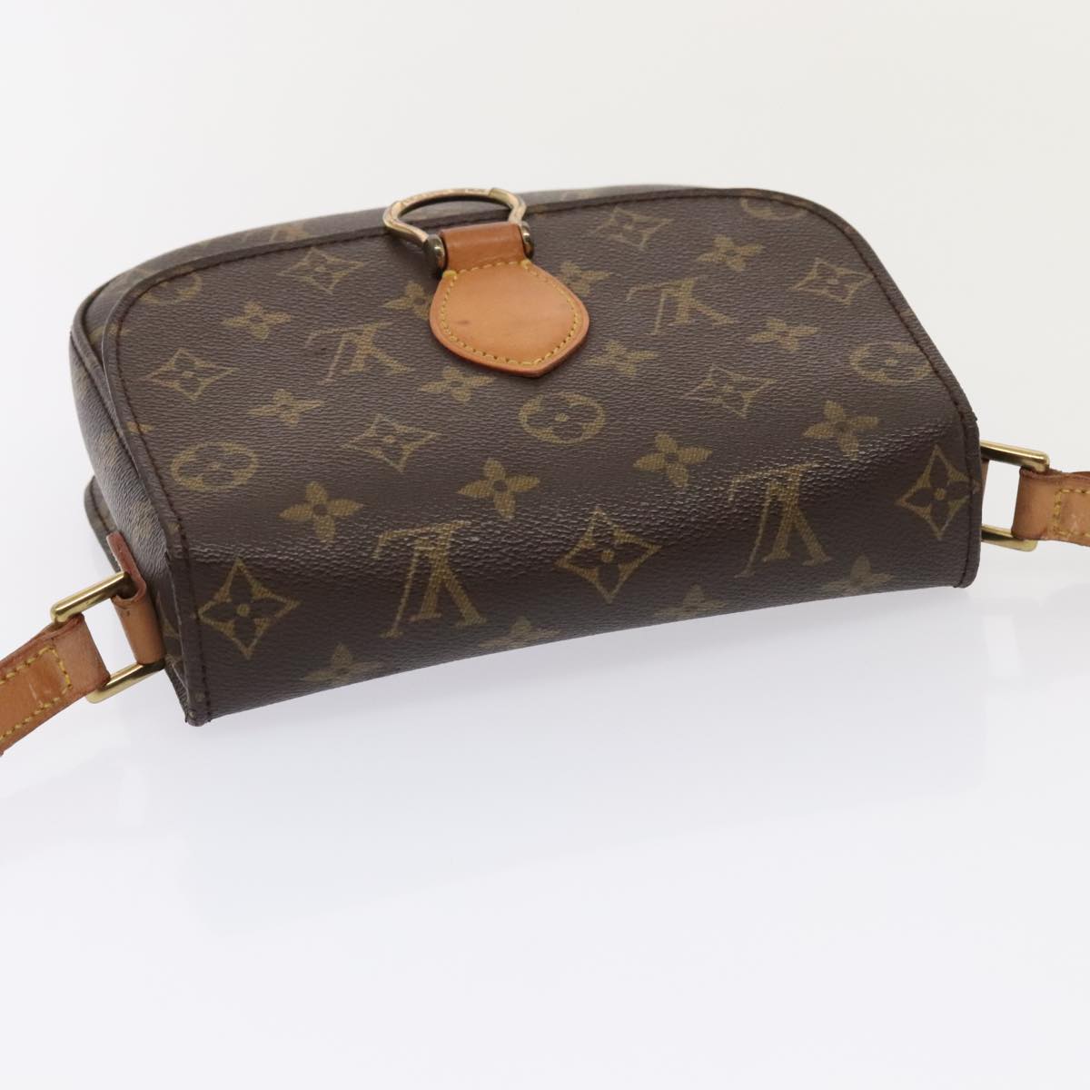 LOUIS VUITTON Monogram Saint Cloud MM Shoulder Bag M51243 LV Auth 93515