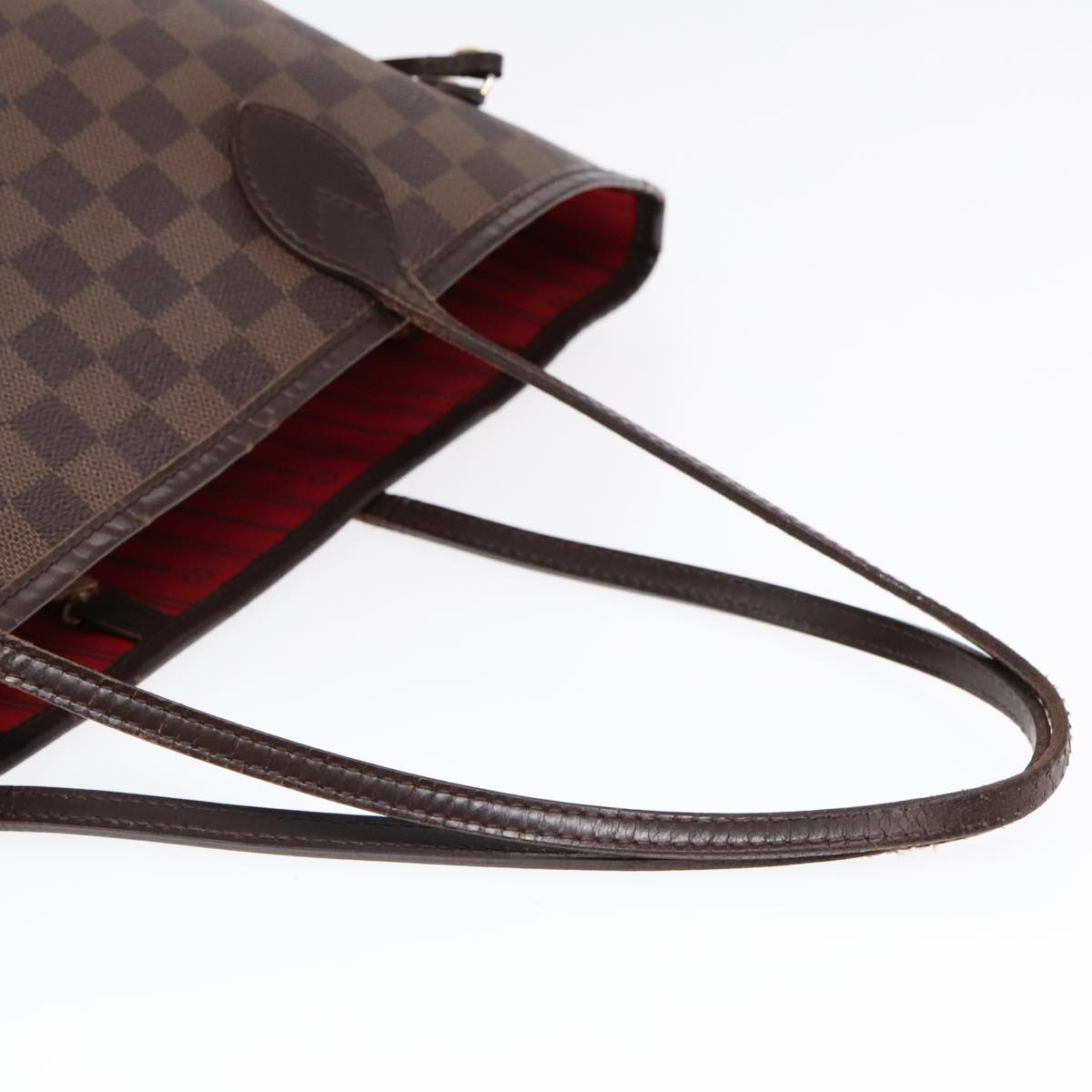 LOUIS VUITTON Damier Ebene Neverfull MM Tote Bag N51105 LV Auth 93531