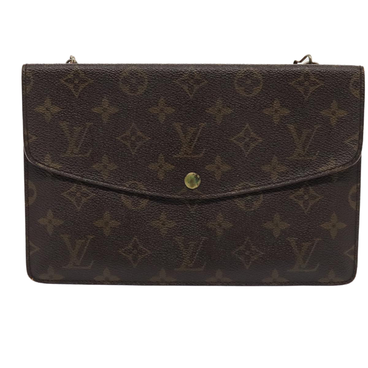 LOUIS VUITTON Monogram Double Rabat Shoulder Bag M51815 LV Auth 93546 - 0